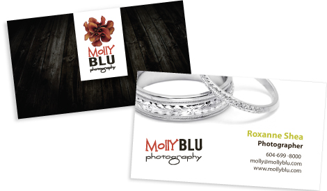 Molly Blu Business Card