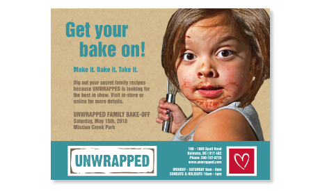 Unwrapped Print Ad